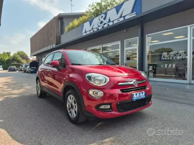 Usata Fiat 500X Lounge 95 CV (69 kW) 2017 Rosso SUV