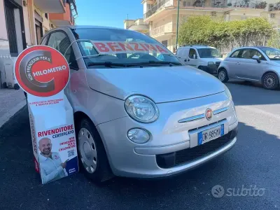Usata Fiat 500 69 CV (50 kW) 2009 Grigio Cabrio