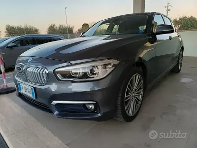 Usata BMW 116 Advantage 116 CV (85 kW) 2018 Grigio Utilitaria