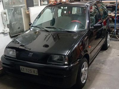 Usata Fiat Cinquecento 54 CV (39 kW) 1998 Nero Utilitaria