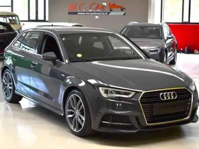 Usata Audi A3 S-Line 116 CV (85 kW) 2019 Grigio Berlina