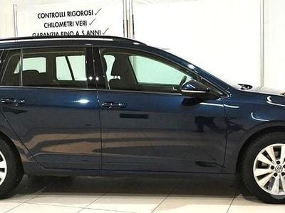Usata VW Golf VII Comfortline 105 CV (77 kW) 2014 Blu Station wagon