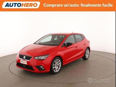 Usata Seat Ibiza FR 150 CV (110 kW) 2023 Rosso Utilitaria