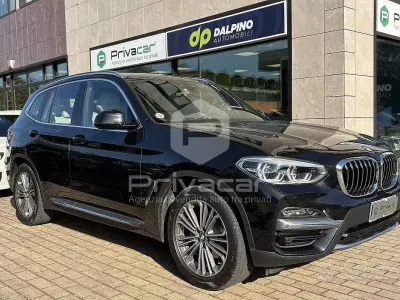 Usata BMW X3 Luxury Line 190 CV (139 kW) 2020 Nero SUV