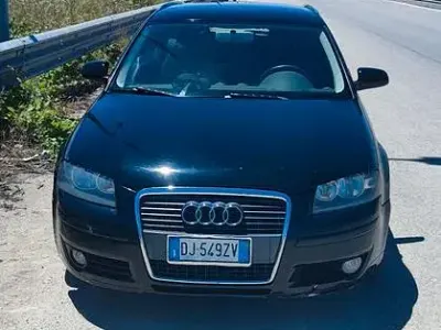 Usata Audi A3 170 CV (125 kW) 2007 Nero Utilitaria