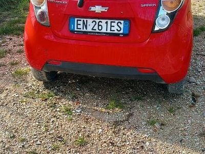 Usata Chevrolet Spark 2012 Rosso Utilitaria