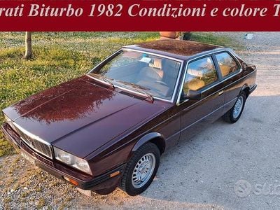 Usata Maserati Biturbo 179 CV (131 kW) 1982 Rosso Coupé