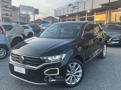 Usata VW T-Roc Advance 150 CV (110 kW) 2018 Nero SUV