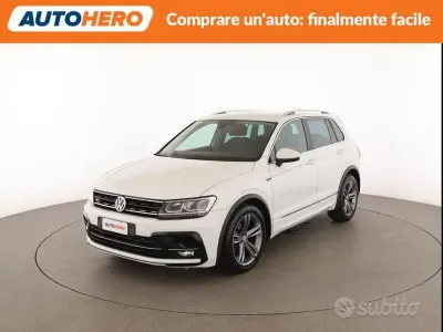 Usata VW Tiguan 125 CV (91 kW) 2018 Bianco SUV
