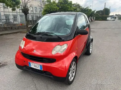 Begagnad Smart ForTwo Coupé Pure 61 HK (44 kW) 2005 Röd Sportkupé