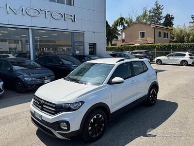 Usata VW T-Cross Style 110 CV (80 kW) 2022 Bianco SUV