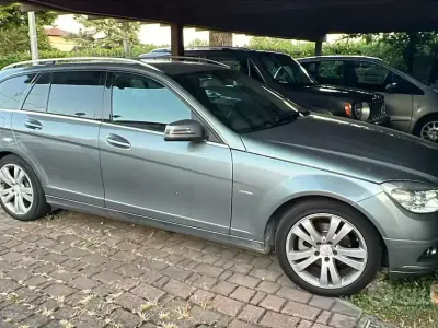 Usata Mercedes C200 136 CV (100 kW) 2015 Grigio Station wagon