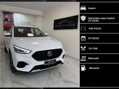 Usata MG ZS Comfort 106 CV (77 kW) 2023 Bianco SUV