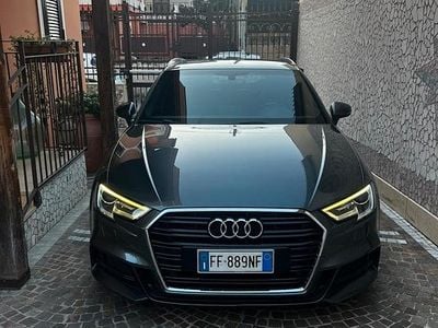 Usata Audi A3 Ambiente 110 CV (80 kW) 2016 Grigio Berlina