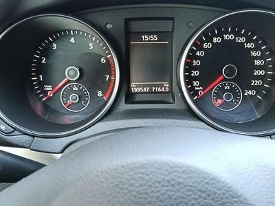 Usata VW Golf VI Highline 102 CV (75 kW) 2011 Bianco Utilitaria