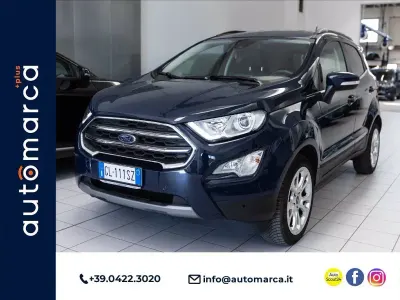 Usata Ford Ecosport Titanium S 125 CV (91 kW) 2022 Blazer blue SUV