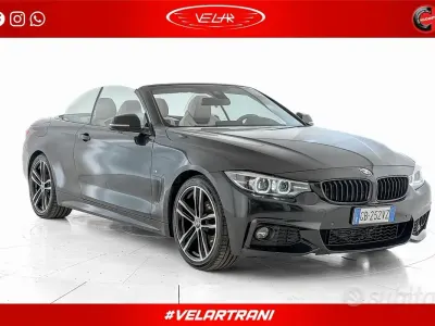 Usata BMW 420 M Sport 190 CV (139 kW) 2020 Nero Cabrio