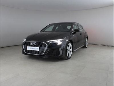 Usata Audi A3 Sportback S-Line 150 CV (110 kW) 2020 Nero Utilitaria
