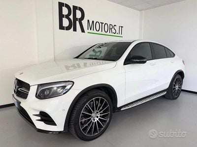 Usata Mercedes GLC250 Premium 204 CV (150 kW) 2018 Bianco Coupé