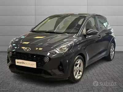 Usata Hyundai i10 Prime 67 CV (49 kW) 2022 Grigio Utilitaria