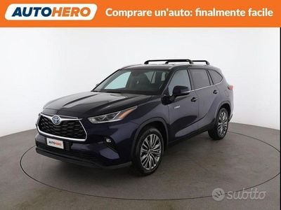 Usata Toyota Highlander Lounge 247 CV (181 kW) 2022 Blu SUV