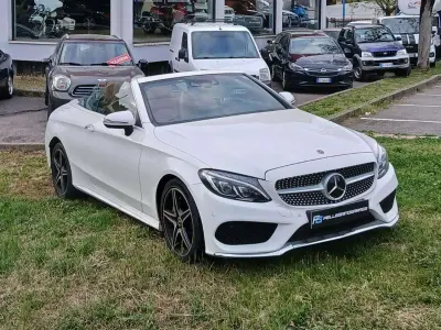 Second-hand Mercedes C220 Premium 170 CP (125 kW) 2018 Alb Cabrio