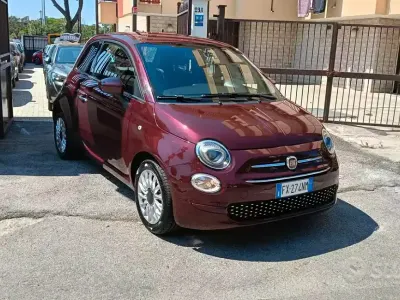Usata Fiat 500 Lounge 69 CV (50 kW) 2019 Rosso Berlina