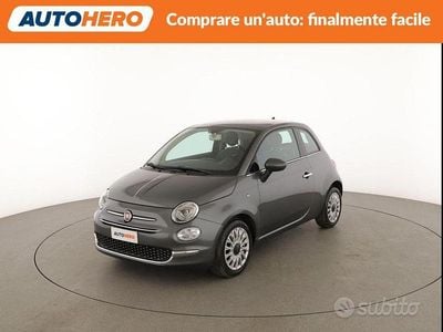 Brugt Fiat 500 Lounge 95 HK (69 kW) 2017 Grå Hatchback