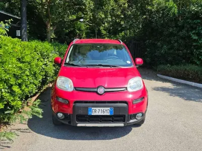 Usata Fiat Panda 4x4 S 75 CV (55 kW) 2013 Rosso Utilitaria