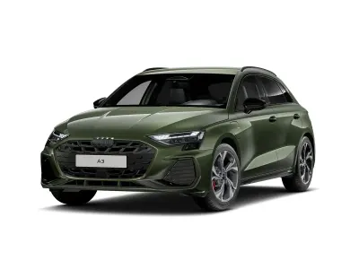 Nieuw Audi A3 S-Line 272 PK (200 kW) 2026 Groen Sedan
