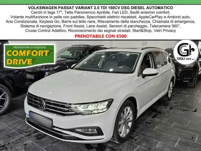 Usata VW Passat S 150 CV (110 kW) 2023 Bianco Station wagon