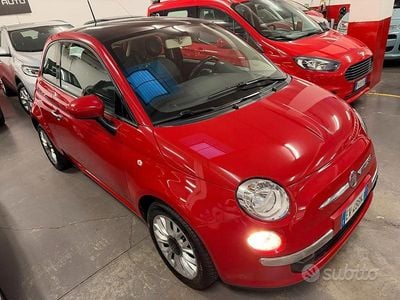 Usata Fiat 500 Lounge 69 CV (50 kW) 2014 Rosso Berlina