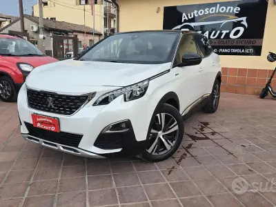 Usata Peugeot 3008 GT-line 150 CV (110 kW) 2018 Bianco SUV