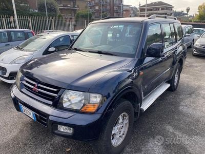 Usata Mitsubishi Pajero 115 CV (84 kW) 2003 Blu SUV