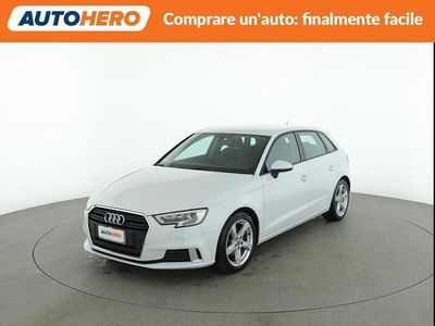 Usata Audi A3 Sport 116 CV (85 kW) 2017 Bianco Berlina