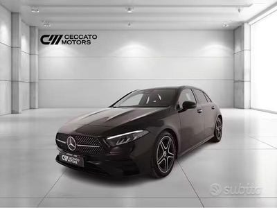 Usata Mercedes A200 AMG Line Premium Plus 150 CV (110 kW) 2023 Nero Berlina