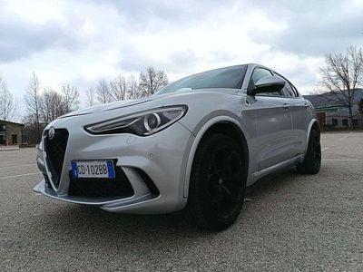Usata Alfa Romeo Stelvio Quadrifoglio 510 CV (375 kW) 2020 Argento SUV