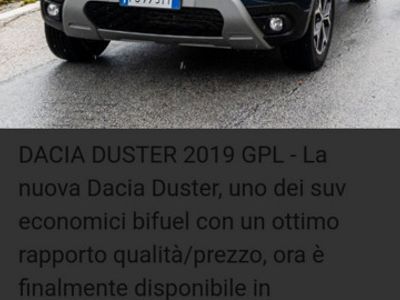 usata Dacia Duster G P L