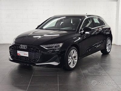 Nuova Audi A3 Advanced Plus 149 CV (109 kW) 2025 Nero Berlina