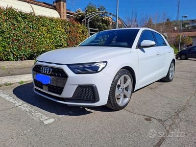 Usata Audi A1 Sportback Advanced Plus 116 CV (85 kW) 2019 Bianco Utilitaria