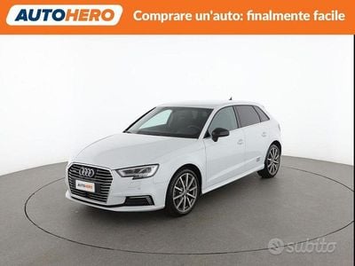 Usata Audi A3 150 CV (110 kW) 2020 Bianco Berlina