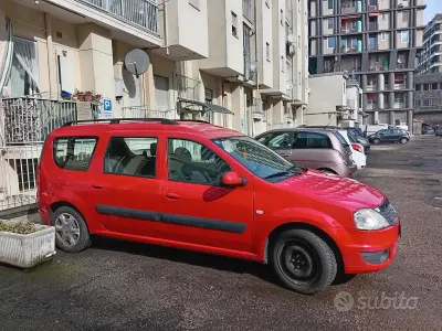 Usata Dacia Logan 87 CV (63 kW) 2009 Rosso Station wagon