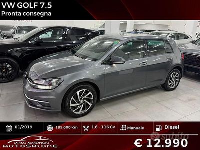 Usata VW Golf VII 116 CV (85 kW) 2015 Grigio Berlina