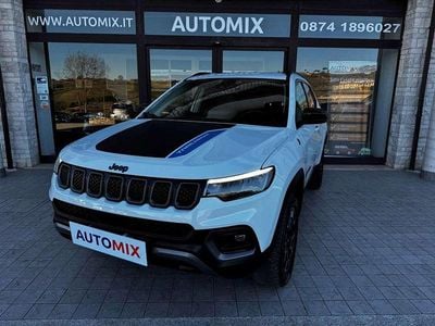 Bianco Usata 2023 Jeep Compass Trailhawk SUV | 21.500 € (Buon prezzo)