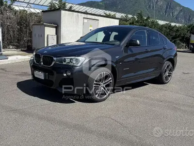 Usata BMW X4 M Sport 190 CV (139 kW) 2014 Grigio SUV