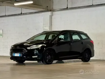 Occasion Ford Focus Titanium 120 PK (88 kW) 2015 Zwart Stationwagen