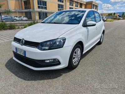 Usata VW Polo Trendline 60 CV (44 kW) 2015 Bianco Berlina