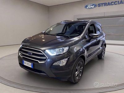 Usata Ford Ecosport S 100 CV (73 kW) 2018 Grigio metallizzato SUV