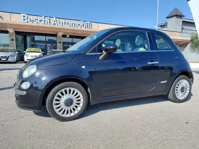 Usata Fiat 500 Lounge 69 CV (50 kW) 2014 Nero Utilitaria