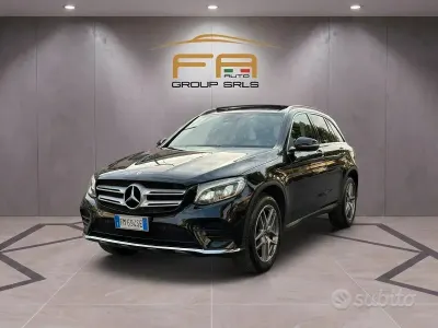 Usata Mercedes GLC250 Premium 204 CV (150 kW) 2017 Nero SUV